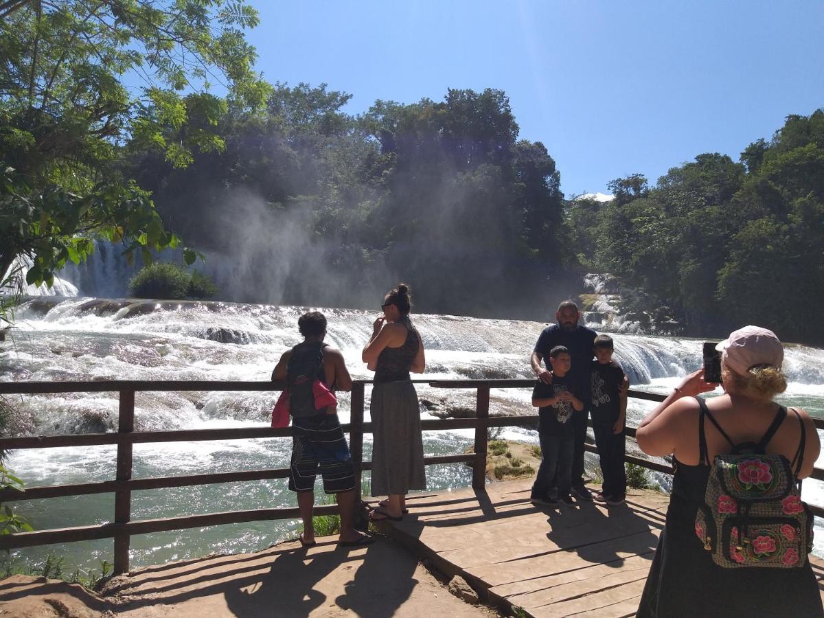 Cabanas Yax-Ha Arroyo Agua Azul Ngoại thất bức ảnh