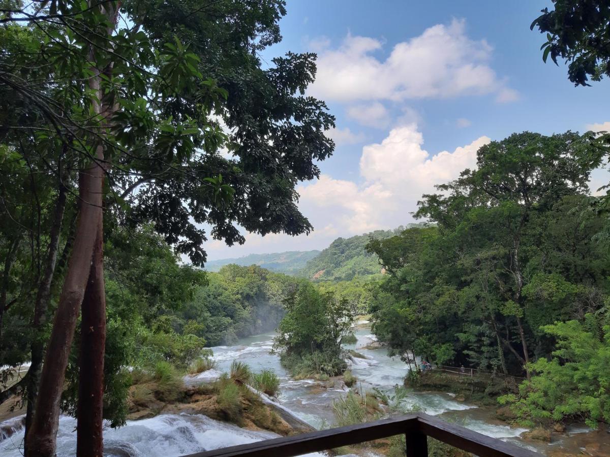 Cabanas Yax-Ha Arroyo Agua Azul Ngoại thất bức ảnh