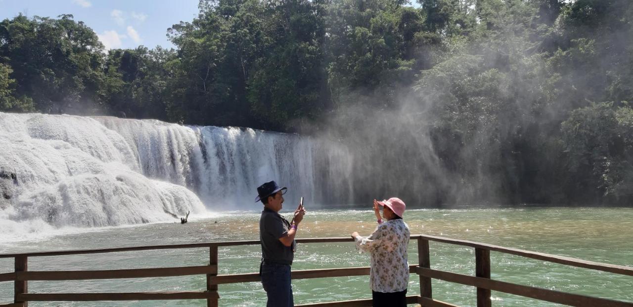 Cabanas Yax-Ha Arroyo Agua Azul Ngoại thất bức ảnh