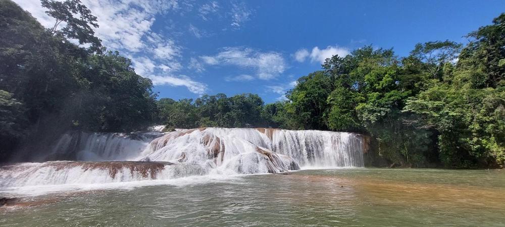 Cabanas Yax-Ha Arroyo Agua Azul Ngoại thất bức ảnh